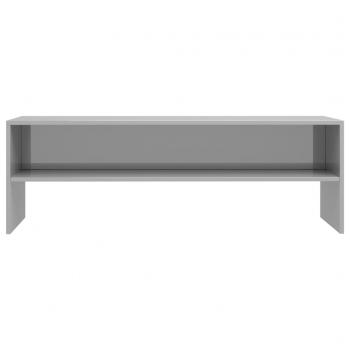 TV-Schrank Hochglanz-Grau 120x40x40 cm Holzwerkstoff