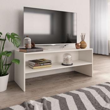 ARDEBO.de - TV-Schrank Weiß 100x40x40 cm Holzwerkstoff