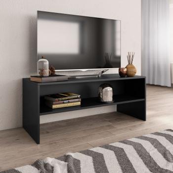 ARDEBO.de - TV-Schrank Schwarz 100x40x40 cm Holzwerkstoff