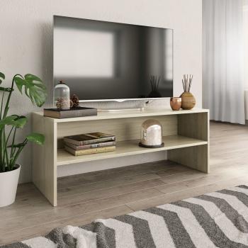 ARDEBO.de - TV-Schrank Sonoma-Eiche 100x40x40 cm Holzwerkstoff