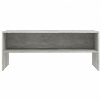 TV-Schrank Betongrau 100x40x40 cm Holzwerkstoff