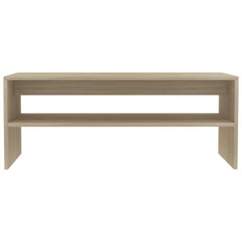 Couchtisch Sonoma-Eiche 100x40x40 cm Holzwerkstoff