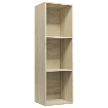 Bücherregal/TV-Schrank Sonoma Eiche 36x30x114 cm Holzwerkstoff