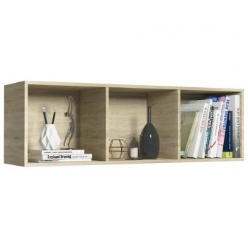 Bücherregal/TV-Schrank Sonoma Eiche 36x30x114 cm Holzwerkstoff