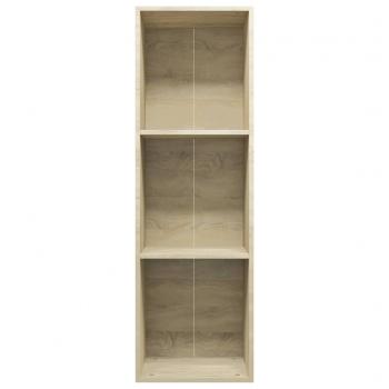 Bücherregal/TV-Schrank Sonoma Eiche 36x30x114 cm Holzwerkstoff