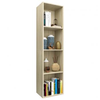 Bücherregal/TV-Schrank Sonoma-Eiche 36x30x143 cm Holzwerkstoff