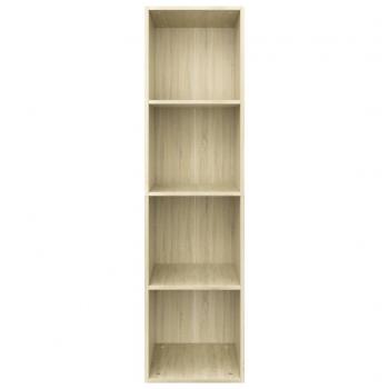 Bücherregal/TV-Schrank Sonoma-Eiche 36x30x143 cm Holzwerkstoff