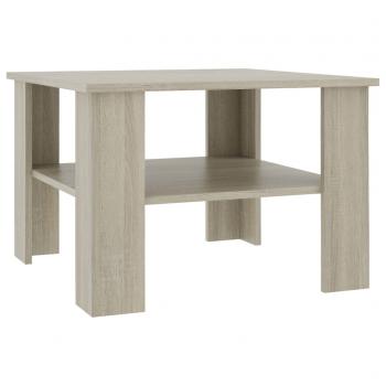 Couchtisch Sonoma-Eiche 60x60x42 cm Holzwerkstoff