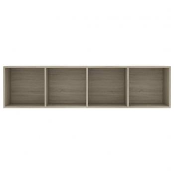 Bücherregal/TV-Schrank Sonoma-Eiche 143×30×36 cm