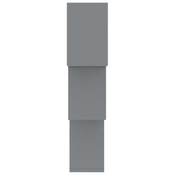 Cube Wandregale Grau 68x15x68 cm Holzwerkstoff