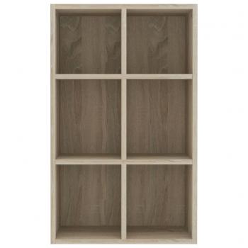 Bücherregal/Sideboard Sonoma-Eiche 66x30x98 cm Holzwerkstoff