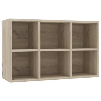 Bücherregal/Sideboard Sonoma-Eiche 66x30x98 cm Holzwerkstoff