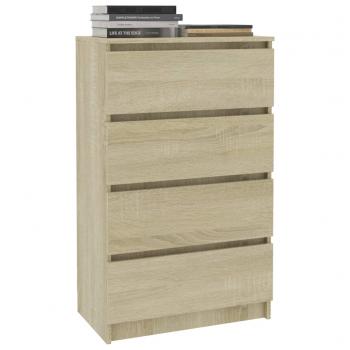 Sideboard Sonoma-Eiche 60x35x98,5 cm Holzwerkstoff