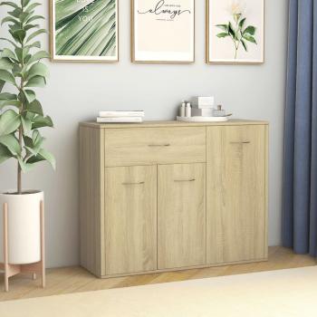 ARDEBO.de - Sideboard Sonoma-Eiche 88x30x70 cm Holzwerkstoff