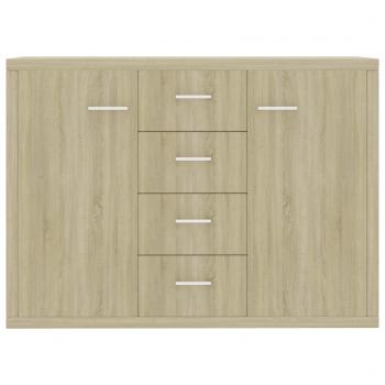 Sideboard Sonoma-Eiche 88x30x65 cm Holzwerkstoff