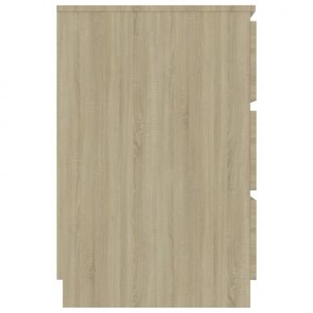 Schreibtisch Sonoma-Eiche 140x50x77 cm Holzwerkstoff