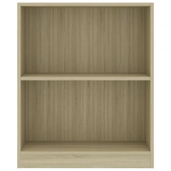 Bücherregal Sonoma-Eiche 60x24x76 cm Holzwerkstoff