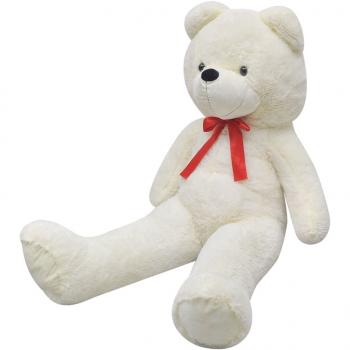 ARDEBO.de - Weicher XXL-Plüsch-Teddybär Weiß 160 cm 