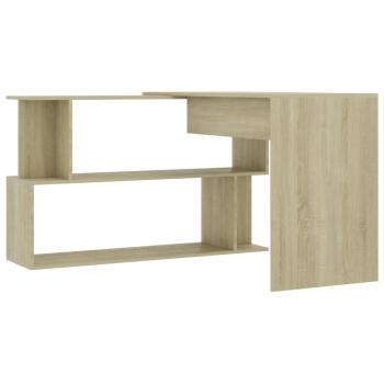 Eckschreibtisch Sonoma-Eiche 200x50x76 cm Holzwerkstoff