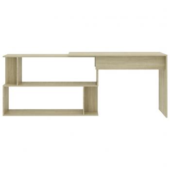 Eckschreibtisch Sonoma-Eiche 200x50x76 cm Holzwerkstoff