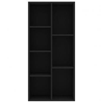 Bücherregal Schwarz 50x25x106 cm Holzwerkstoff