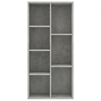 Bücherregal Betongrau 50x25x106 cm Holzwerkstoff