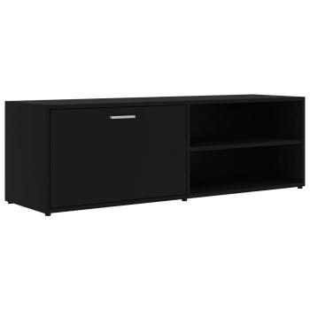 TV-Schrank Schwarz 120x34x37 cm Holzwerkstoff