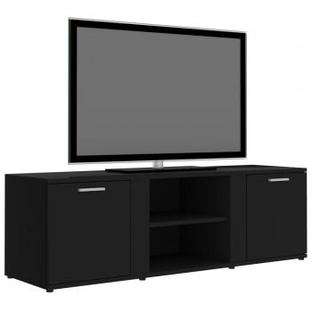 TV-Schrank Schwarz 120x34x37 cm Holzwerkstoff