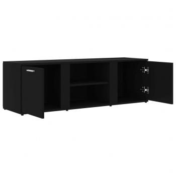 TV-Schrank Schwarz 120x34x37 cm Holzwerkstoff