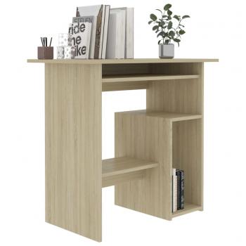 Schreibtisch Sonoma-Eiche 80x45x74 cm Holzwerkstoff