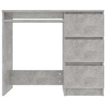 Schreibtisch Betongrau 90x45x76 cm Holzwerkstoff