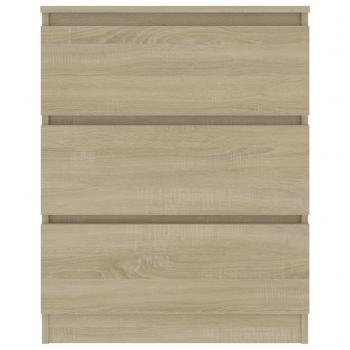 Sideboard Sonoma-Eiche 60x35x76 cm Holzwerkstoff