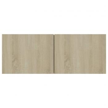 TV-Schrank Sonoma-Eiche 80x30x30 cm Holzwerkstoff