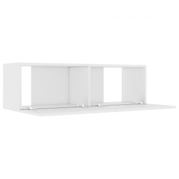 TV-Schrank Weiß 100x30x30 cm Holzwerkstoff