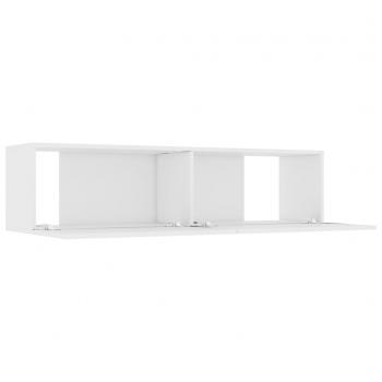 TV-Schrank Weiß 120x30x30 cm Holzwerkstoff