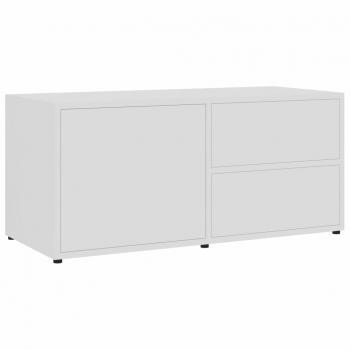 TV-Schrank Weiß 80x34x36 cm Holzwerkstoff