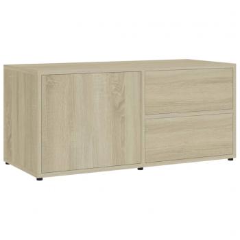 TV-Schrank Sonoma-Eiche 80x34x36 cm Holzwerkstoff