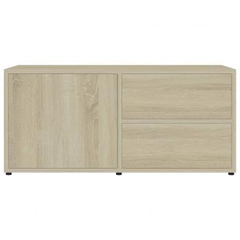 TV-Schrank Sonoma-Eiche 80x34x36 cm Holzwerkstoff