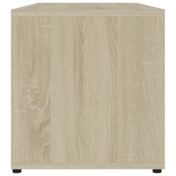 TV-Schrank Sonoma-Eiche 80x34x36 cm Holzwerkstoff