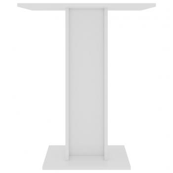 Bistrotisch Hochglanz-Weiß 60x60x75 cm Holzwerkstoff