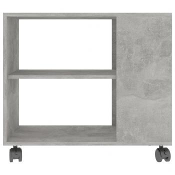 Beistelltisch Betongrau 70x35x55 cm Holzwerkstoff