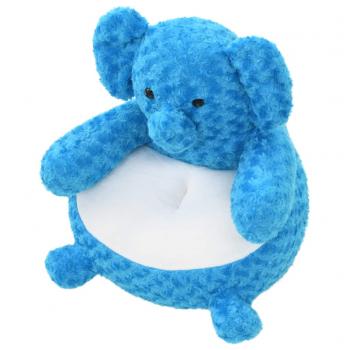 Elefant Kuscheltier Plüsch Blau 