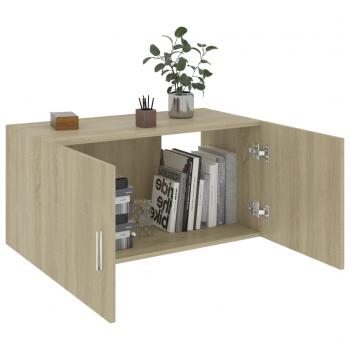 Wandschrank Sonoma-Eiche 80x39x40 cm Holzwerkstoff