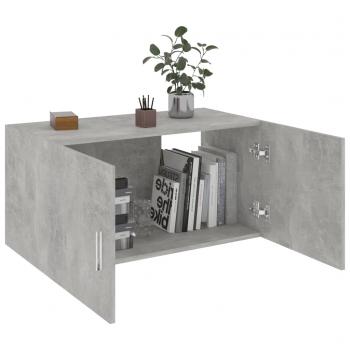 Wandschrank Betongrau 80 x 39 x 40 cm Holzwerkstoff