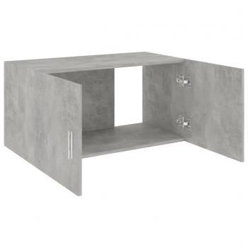 Wandschrank Betongrau 80 x 39 x 40 cm Holzwerkstoff