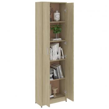 Garderobenschrank Sonoma-Eiche 55x25x189 cm Holzwerkstoff