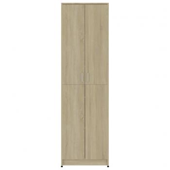 Garderobenschrank Sonoma-Eiche 55x25x189 cm Holzwerkstoff