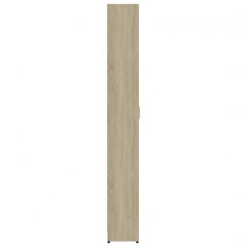 Garderobenschrank Sonoma-Eiche 55x25x189 cm Holzwerkstoff