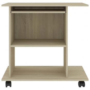 Schreibtisch Sonoma-Eiche 80x50x75 cm Holzwerkstoff