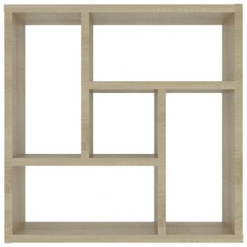 Wandregal Sonoma-Eiche 45,1x16x45,1 cm Holzwerkstoff